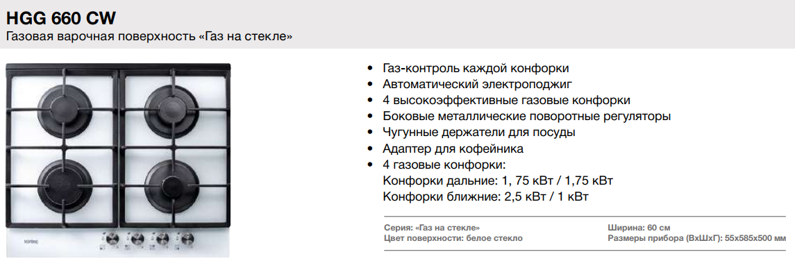 12 лучших газовых варочных панелей