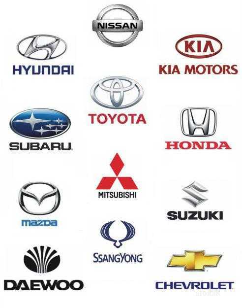 Японские автомобили марки список фото