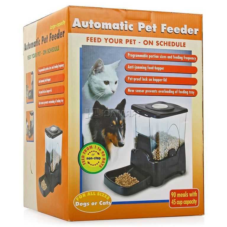 Рейтинг автоматических кормушек для кошек и собак