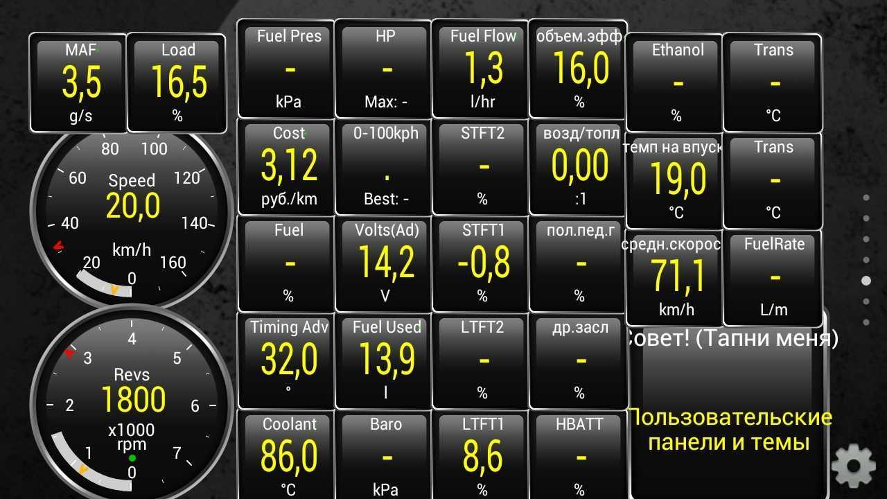 Корректировка пробега смотка по obd2 обд2 через elm327