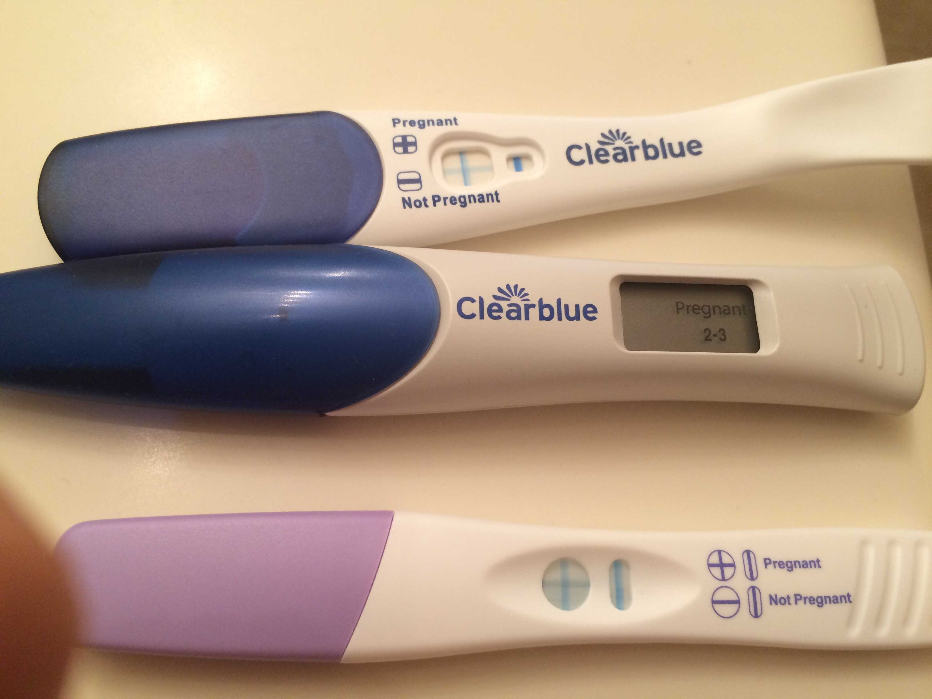 Тест-полоски для определения беременности по моче с первого дня задержки. 